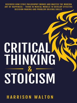 cover image of Critical Thinking & Stoicism